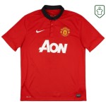 Camiseta retro local hombre Manchester United 2013/14 Mata #8 Camiseta retro local hombre Manchester United 2013/14 Mata #8