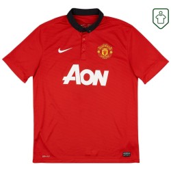 Camiseta retro local hombre Manchester United 2013/14 Mata #8