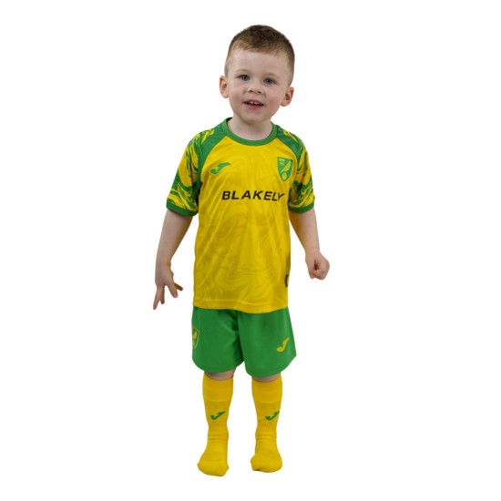 Conjunto de Local Norwich City 2026/27 para Niño Conjunto de Local Norwich City 2026/27 para Niño