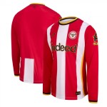 Camiseta de manga larga de local Brentford 2026/27 para mujer Camiseta de manga larga de local Brentford 2026/27 para mujer