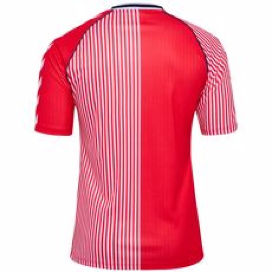 Camiseta Retro Dinamarca 86 Roja Niño