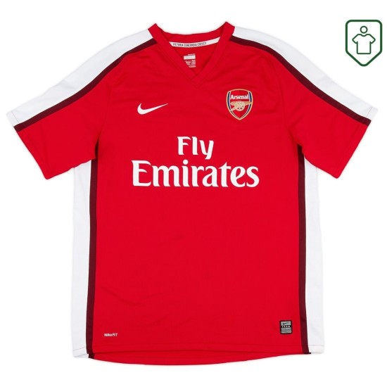 Camiseta retro local hombre Arsenal 2008/10 Fabregas #4 Camiseta retro local hombre Arsenal 2008/10 Fabregas #4