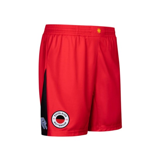 Pantalones Cortos de Local Excelsior Rotterdam 2026/27 - Rojos para Mujer Pantalones Cortos de Local Excelsior Rotterdam 2026/27 - Rojos para Mujer