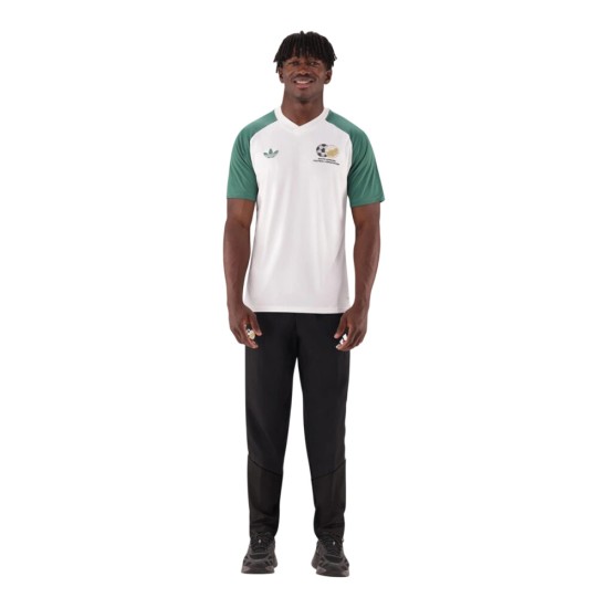 Camiseta infantil Sudáfrica 2026 Copa del Mundo visitante pre partido