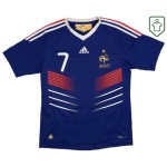 Camiseta retro local Francia 2009/10 para hombre Ribery #7 Camiseta retro local Francia 2009/10 para hombre Ribery #7