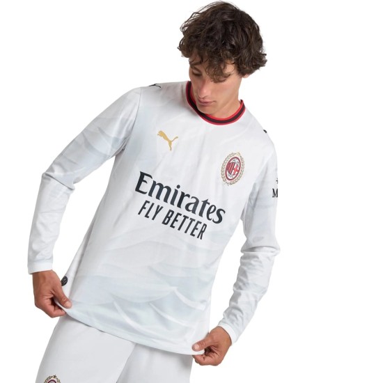 Camiseta Visitante de Manga Larga AC Milan 2026/27 Hombre Camiseta Visitante de Manga Larga AC Milan 2026/27 Hombre