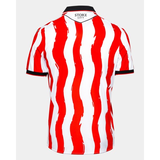Camiseta Hombre Stoke City 2025/26 Local Sin Patrocinio