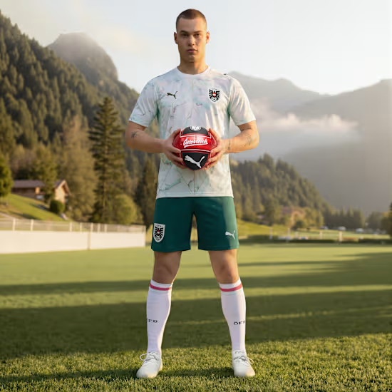 Shorts Mundial 2026 Visitante Austria Niño Shorts Mundial 2026 Visitante Austria Niño
