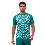 Remera pre partido tercera Portugal 2026 verde niño Remera pre partido tercera Portugal 2026 verde niño