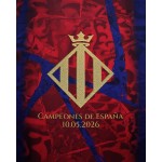 Camiseta Campeones de España FC Barcelona 2026 para Hombre - Rojo Camiseta Campeones de España FC Barcelona 2026 para Hombre - Rojo