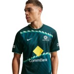 Camiseta infantil Australia 2026 Copa del Mundo tercera pre partido Camiseta infantil Australia 2026 Copa del Mundo tercera pre partido