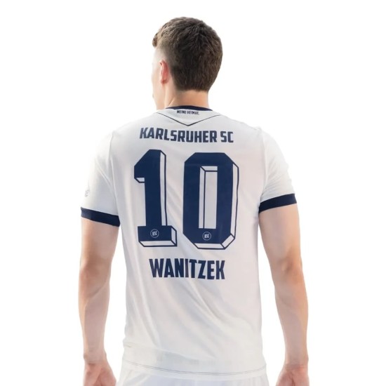 Camiseta de la equipación visitante del Karlsruher SC 2026/27 para mujer Camiseta de la equipación visitante del Karlsruher SC 2026/27 para mujer