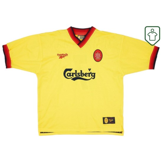 Camiseta retro visitante hombre Liverpool 1997/98 McManaman #7