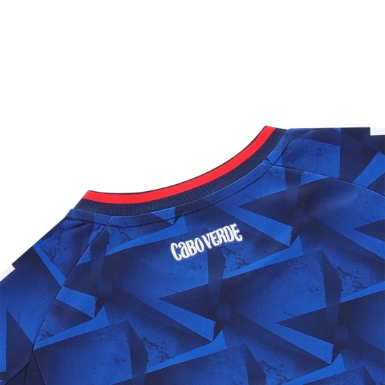 Camiseta local Cabo Verde 2026 Copa del Mundo mujer Camiseta local Cabo Verde 2026 Copa del Mundo mujer