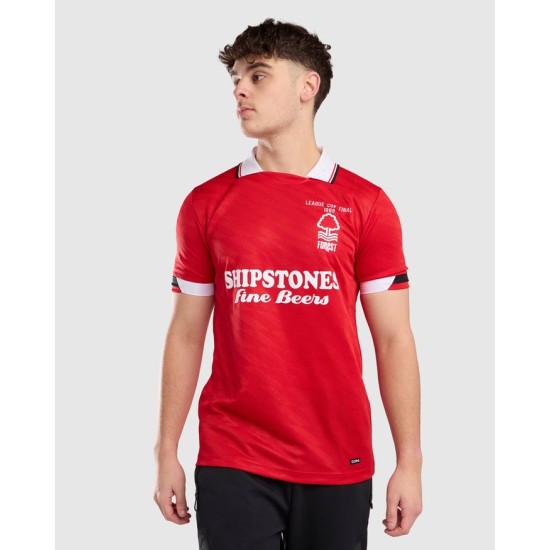 Mujeres Nottingham Forest 1989 Casa Retro Camiseta Mujeres Nottingham Forest 1989 Casa Retro Camiseta