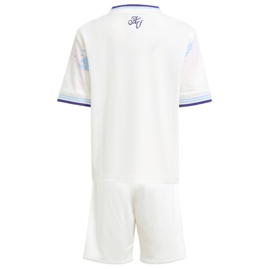 Conjunto tercera Aston Villa 2025/26 Niño