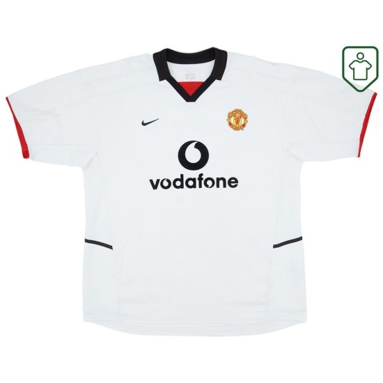 Camiseta retro visitante hombre Manchester United 2002/03 Beckham #7 Camiseta retro visitante hombre Manchester United 2002/03 Beckham #7