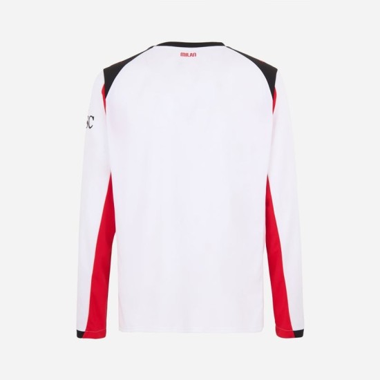 Camiseta de Visitante de Manga Larga Milan Hombre 2025/26