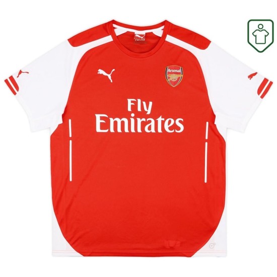 Camiseta retro local hombre Arsenal 2014/15 Arteta #8