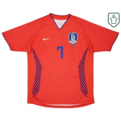 Camiseta retro local Corea del Sur 2006/08 para hombre Jisung #7