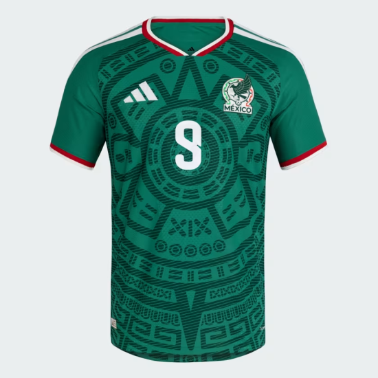 Camiseta Oficial Local México 2026 Niño RAÚL #9 Camiseta Oficial Local México 2026 Niño RAÚL #9