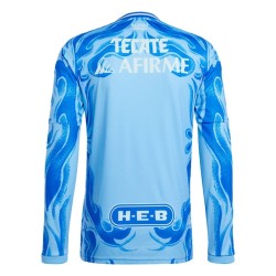Camiseta visitante manga larga Tigres UANL 2025/26 para niño