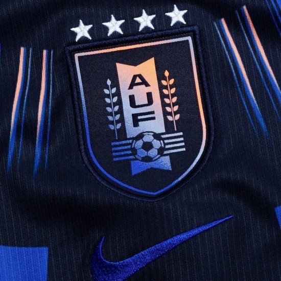 Camiseta Mundial 2026 Visitante Uruguay Mujer Camiseta Mundial 2026 Visitante Uruguay Mujer