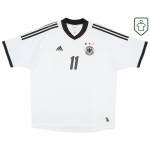 Camiseta retro local Alemania 2002/04 para hombre Klose #11 Camiseta retro local Alemania 2002/04 para hombre Klose #11