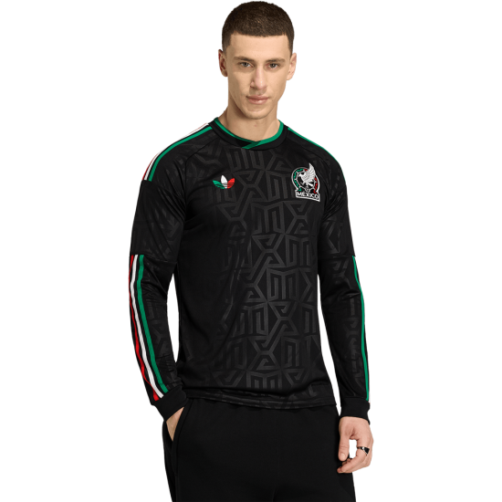 Camiseta Mundial Tercera de Manga Larga México 2026 para Niño Camiseta Mundial Tercera de Manga Larga México 2026 para Niño