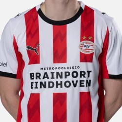 Hombre PSV 2025/26 Camiseta Local Champion #27 Hombre PSV 2025/26 Camiseta Local Champion #27