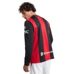 Camiseta de manga larga de local Milan 2026/27 para hombre