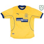 Camiseta retro visitante hombre Everton 2000/01 Gascoigne #18
