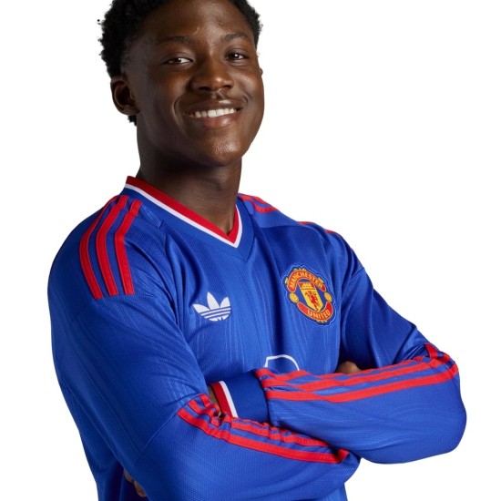 Camiseta Visitante Manga Larga Manchester United 2026/27 Hombre Camiseta Visitante Manga Larga Manchester United 2026/27 Hombre