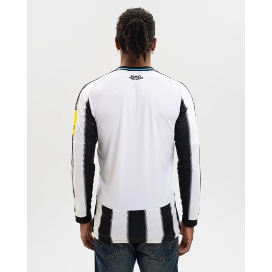 Camiseta Niño Manga Larga Newcastle United 2025/26 Local