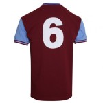 Camiseta Retro Local West Ham United 1966 #6 Hombre