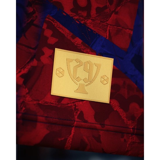Camiseta Campeones de España FC Barcelona 2026 para Hombre - Rojo Camiseta Campeones de España FC Barcelona 2026 para Hombre - Rojo