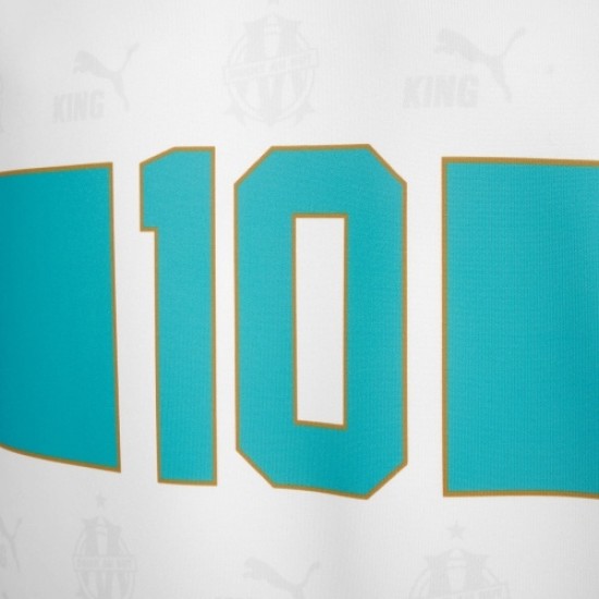 Camiseta Retro King OM #10 - Blanca Mujer Camiseta Retro King OM #10 - Blanca Mujer