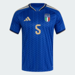 Camiseta Oficial Local Italia 2026 Niño CALAFIORI #5 Camiseta Oficial Local Italia 2026 Niño CALAFIORI #5