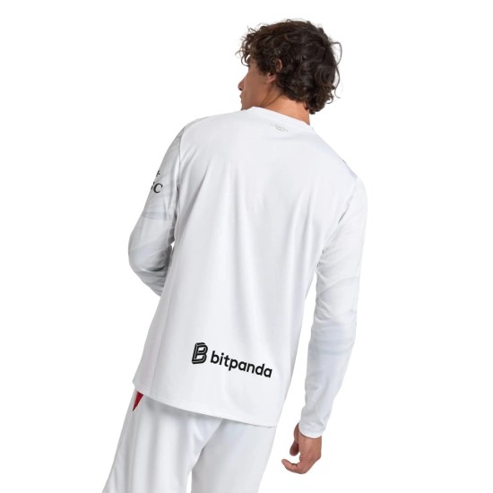 Camiseta Visitante de Manga Larga AC Milan 2026/27 Hombre Camiseta Visitante de Manga Larga AC Milan 2026/27 Hombre