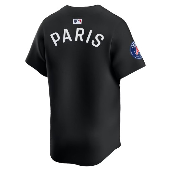 Camiseta Hombre PSG x MLB 2025/26 Edición Limitada - Negra Camiseta Hombre PSG x MLB 2025/26 Edición Limitada - Negra