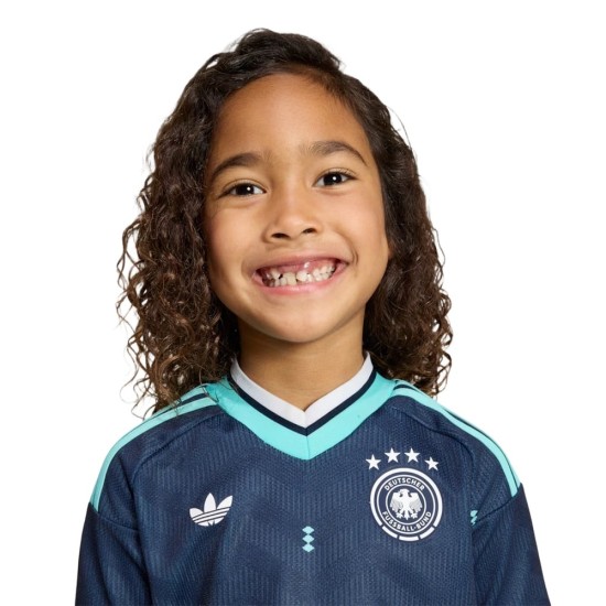 Conjunto Mundial 2026 Visitante Alemania Niño