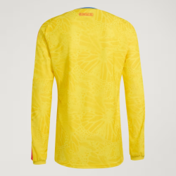 Camiseta oficial de local Colombia 2026 de manga larga para niño