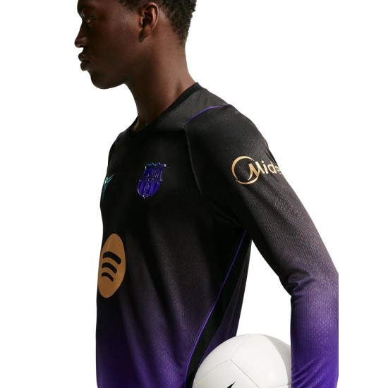 Camiseta Visitante de Manga Larga FC Barcelona 2026/27 Niño Camiseta Visitante de Manga Larga FC Barcelona 2026/27 Niño