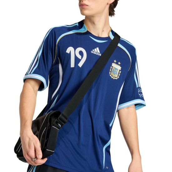 Camiseta Retro Visitante Argentina 2006 para Niño Messi #19 Camiseta Retro Visitante Argentina 2006 para Niño Messi #19