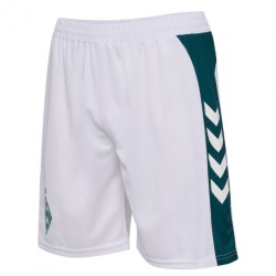 Pantalones Cortos Niño Werder Bremen 2025/26 Local - Blanco Pantalones Cortos Niño Werder Bremen 2025/26 Local - Blanco