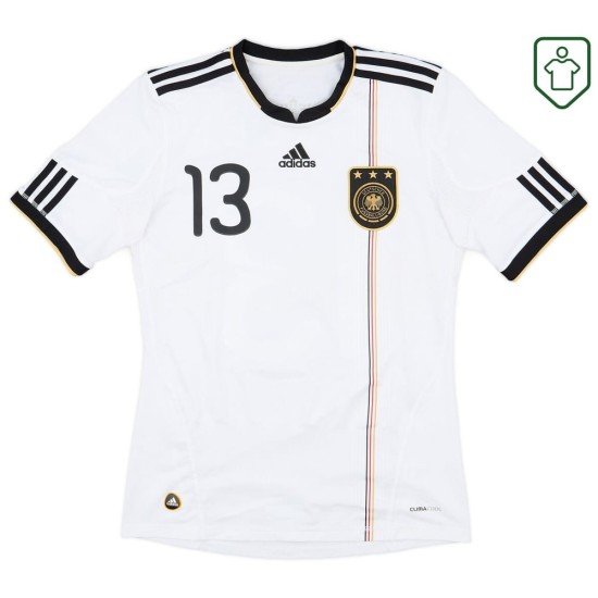 Camiseta retro local Alemania 2010/11 para hombre Müller #13 Camiseta retro local Alemania 2010/11 para hombre Müller #13
