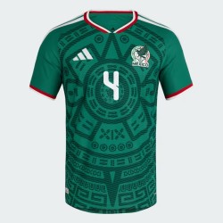 Camiseta Oficial Local México 2026 Hombre E. ÁLVAREZ #4