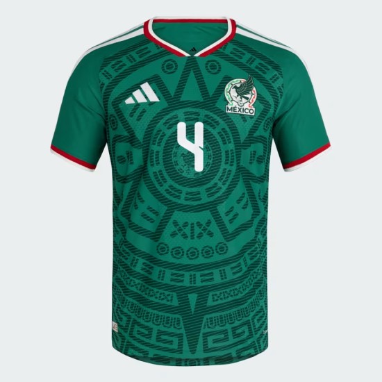 Camiseta Oficial Local México 2026 Mujer E. ÁLVAREZ #4 Camiseta Oficial Local México 2026 Mujer E. ÁLVAREZ #4