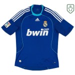 Hombre Camiseta retro visitante Real Madrid 2008/09 Raúl #7 Hombre Camiseta retro visitante Real Madrid 2008/09 Raúl #7