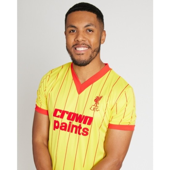 Camiseta Retro de Visitante Liverpool 1982 para Hombre Camiseta Retro de Visitante Liverpool 1982 para Hombre
